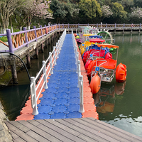 Fournitures marines de quai flottant modulaire en forme de U HDPE