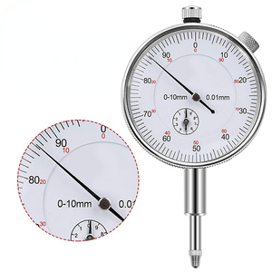 <strong>Dial</strong> <strong>Indicator</strong> Gauge 0-10mm Meter Precise 0.01mm Resolution Concentricity <strong>Test</strong> Measuring Gauging Tools - Product Image 1