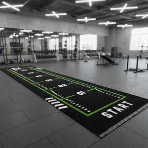 Umax personalizado gimnasio césped Sprint césped pistas/diseño deporte césped logo trineo césped medidor marcado gimnasio césped sintético - Product Image 1