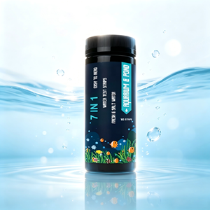 Tiras Reactivas 7 en 1 para <span class=keywords><strong>Acuario</strong></span>, 100 Tiras, Kit de Prueba de Agua para Peceras, pH, Amoníaco, Nitrito, Nitrato, <span class=keywords><strong>GH</strong></span>, <span class=keywords><strong>KH</strong></span>, Cloro, Agua Dulce - Product Image 3