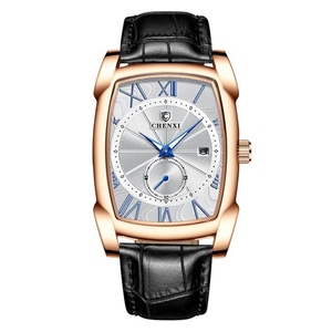 Shinxi — <span class=keywords><strong>montre</strong></span>-bracelet à Quartz pour hommes, forme carrée, étanche, accessoire de travail, - Product Image 3