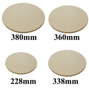 <span class=keywords><strong>Pierre</strong></span> à pizza ronde en céramique <span class=keywords><strong>argent</strong></span>ée résistante à la chaleur Auplex OEM <span class=keywords><strong>pour</strong></span> barbecue au charbon de bois, <span class=keywords><strong>four</strong></span> - Product Image 2