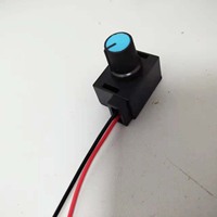 Mini bouton LED manuel gradateur basse tension 0-10V DC interrupteur de commande rotatif enfichable PWM gradation ROHS contrôleur de lumière certifié