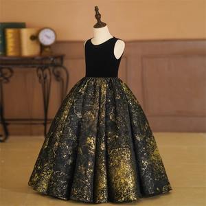 Robe de soirée élégante A-Line pour filles, scène de spectacle, défilé de luxe avec piano et <span class=keywords><strong>violon</strong></span>, robe classique - Product Image 2