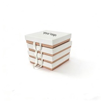 Estuche para Joyas Ecológico con Laminado Brillante/Mate, Forro de Esponja, Impresión y Logotipo Personalizables, con Asa, Diseño Moderno y Simple