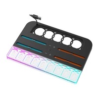 Interrupteur d'éclairage rvb 2 Dock de charge Nitendo Switch Card Storage Stand pour Nintend Switch2 Console de jeu Accessoires de jeu