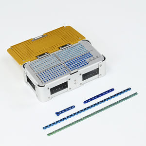 Placa AO LC DCP de bloqueo recto placa osea tplo instrumental de ortopedia dokter hewan Rio - Product Image 3