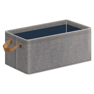 Boîte de rangement en tissu rectangulaire, organisateur en tissu épaissi pour vêtements, chaussettes, dortoir, maison, armoire - Product Image 1