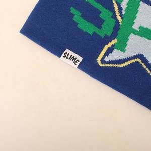 Bonnet de ski d'hiver Gorras en broderie teintée, unisexe, en acrylique, avec tête de mort, bonnet tissé, vente en gros personnalisé de haute qualité - Product Image 3