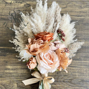 <span class=keywords><strong>Bouquet</strong></span> <span class=keywords><strong>de</strong></span> <span class=keywords><strong>mariée</strong></span> réel préservé en terre cuite bohème, herbe <span class=keywords><strong>de</strong></span> la pampa, automne, Saint-Valentin, décoration <span class=keywords><strong>de</strong></span> mariage, décoration <span class=keywords><strong>de</strong></span> la maison, centre <span class=keywords><strong>de</strong></span> table, écologique - Product Image 1