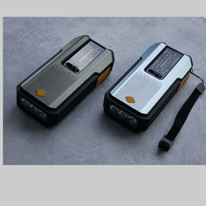 OEM Radio2000 MAh Radio di emergenza solare esterna con ricevitore AM/FM e ricarica a manovella. Radio modello più venduto su <span class=keywords><strong>Ama</strong></span> - Product Image 6
