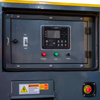 Groupe électrogène diesel triphasé industriel 20 kW, puissance de sortie continue 110/220 V 50/60 Hz, type silencieux, ATS, alimentation de secours