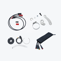 Kit de conversion de vélo électrique Prat E Bike avec moteur de moyeu arrière à engrenages Bafang 36V 48V 250W 500W 750w