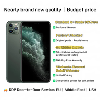 Teléfono Móvil Apple iPhone 11 Pro Max 64GB Verde de 6.5 Pulgadas, Desbloqueado de Fábrica, Original Usado, Venta al Por Mayor