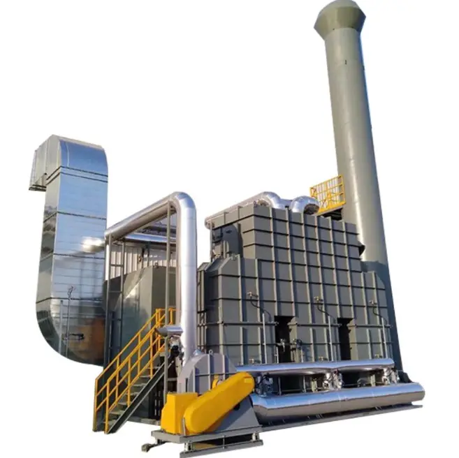 Regenerative Thermal Oxider Incinerator For Exhaust Gas Recovery Treatment Device For Spraying Workshop