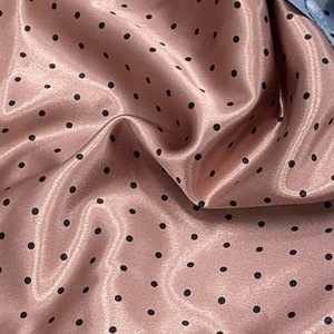 0.4 metro a pois crêpe tessuto finto acetato Satin con luminoso primavera ed estate brillante gonna copricapo da donna - Product Image 2