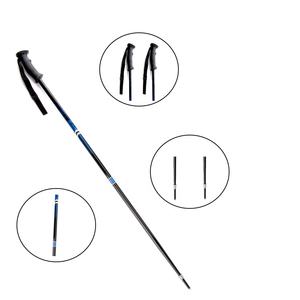 Bastones de esquí nórdico personalizados con mango de PP de liberación rápida Fabricantes de bastones de esquí de fondo de buena calidad - Product Image 3