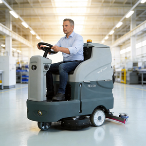 Máquina Fregadora de Pisos Industrial Automática con Motor Eléctrico, Nueva, para Limpieza de Pisos - Product Image 1