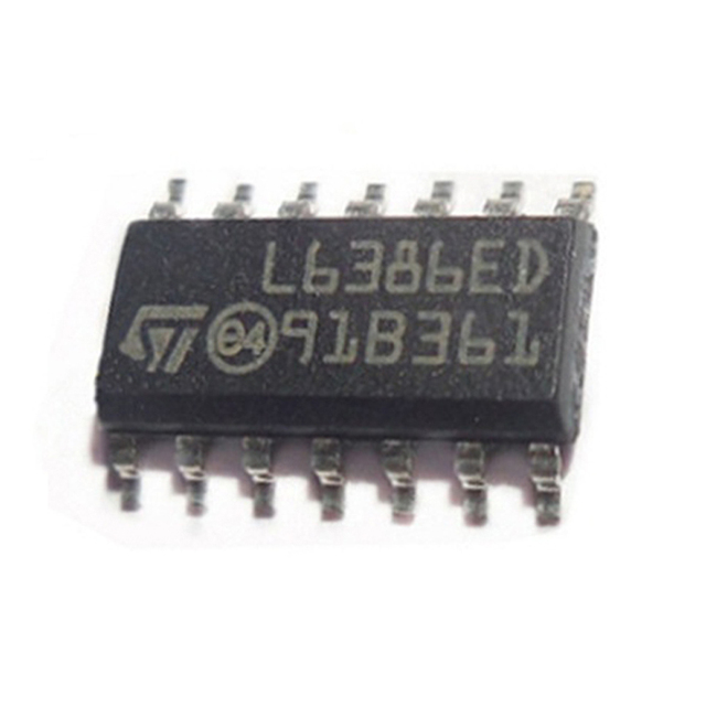 Power Management L6386ED013TR (MARKING L6386ED) Integrated Circuit IC CHIP ST STMicroelectronics SOP-14