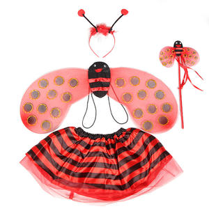 Enfants Filles Dames Animal Tutu Déguisement Abeille Costume Ensemble Comprend Costume et Pantalon - Product Image 2
