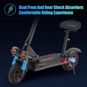 800W Foldable Scooter for Adults App-<b>Controlled</b> Dual Suspensions Two-Wheel Aluminum E Scooter for Kids M5 App <b>Controlled</b> Electri - Product Image 4