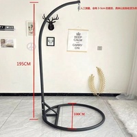 Support de chaise suspendue pour intérieur et extérieur