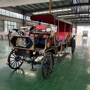 Carruajes Reales de Lujo a Precio de Fábrica, Carruaje Eléctrico sin Caballos de Cenicienta, Carruaje Turístico de Princesa - Product Image 2
