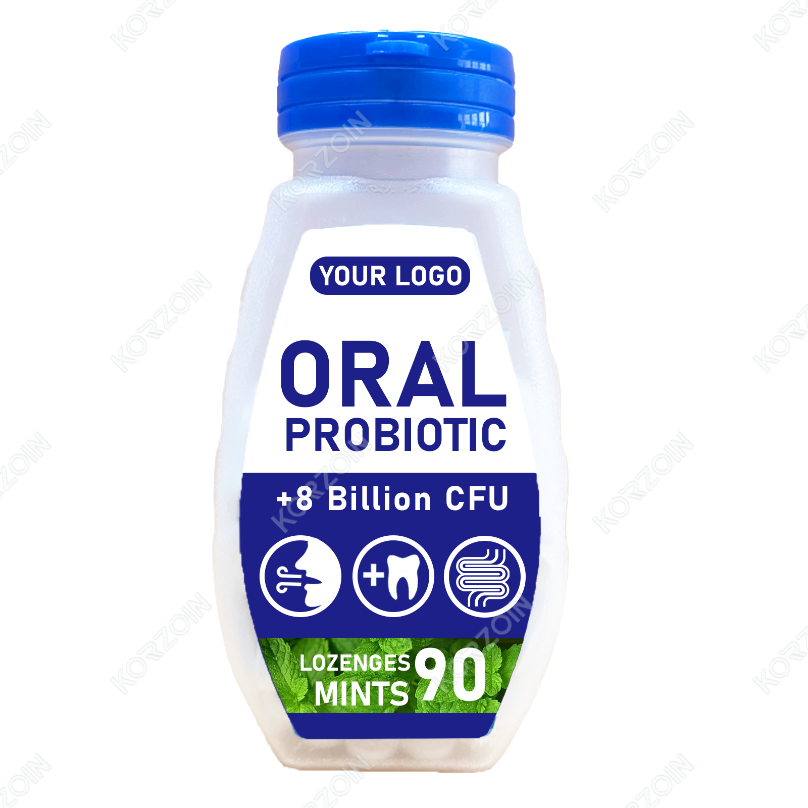 01# OEM COOL MINT ORAL PROBIOTIC TABLET