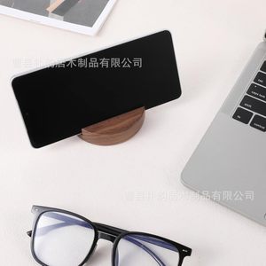 Black Walnut Wood Phone <b>Stand</b> Universal Desktop Holder <b>For</b> <b>Tablet</b> And Mobile Phone - Product Image 1