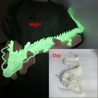 Figurine de dragon en verre imprimée en 3D, jouet œuf de dragon simulé, cadeau dragon, modèle de dragon chinois, jouet de stand populaire, thème animal, 150 cm