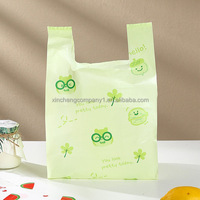 Vente en gros Sacs à provisions en plastique de haute qualité pour supermarché imprimés et réutilisables Sacs à provisions pour supermarché
