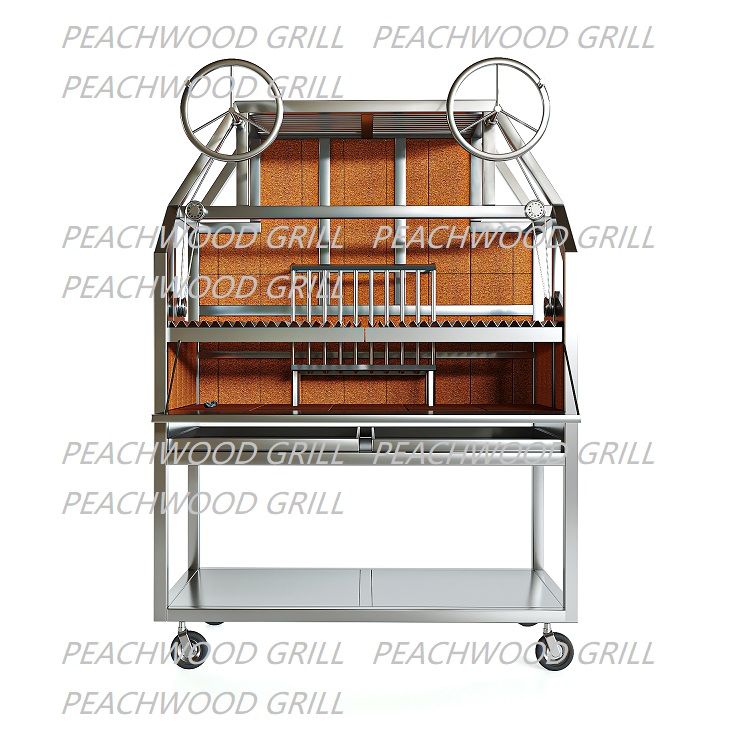 Гриль Santa Maria/Parrilla/серебристо-бразильский гриль