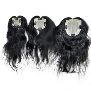 Extensiones de Cabello Indio Remy Virgen 4x4 5x5 para Mujer, Textura Rizada y Lisa, 120% de Densidad, Base de Encaje y PU - Product Image 1