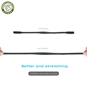 Lanière de sport antidérapante pour adolescents/enfants, sangle de sécurité en silicone souple pour lunettes, <span class=keywords><strong>porte</strong></span>-lunettes, plusieurs couleurs, longueur 17/20 cm - Product Image 5