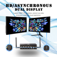 KTB 142 Pc pequeña X86 J6412 Embedded Fanless Nuc Pc Micro computadora de escritorio Industrial Minipc Intel Nano Mini Pc Con Windows 10 11