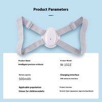 Correcteur de posture électrique USB intelligent pour le haut du dos et la clavicule, avec protection professionnelle, réglable pour adultes, femmes et hommes