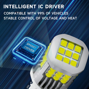 Jg mới công suất cao 27W T20 7443 dẫn chuyển bóng đèn lỗi miễn phí CANBUS xe dẫn chuyển Bóng đèn không cần điện trở bên ngoài - Product Image 5