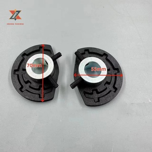 Elevator Parts, Elevator Speed-limiting Collision Wheel, Semi-circle Black, Escalator Speed-limiting Parts, Escalator Parts - Product Image 2