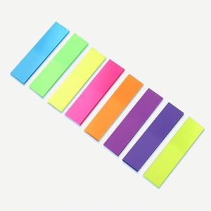 แท็บสีสำหรับสัตว์เลี้ยง ปากกามาร์กเกอร์ ลูกศร แท็บไฮไลท์เรืองแสง สติ๊กเกอร์สำหรับสมุดโน้ต กระดาษโน้ตขนาดเล็ก ธงติดโน้ต - Product Image 1