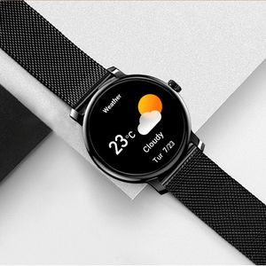 Montre connectée <span class=keywords><strong>LEMFO</strong></span> LF35 avec écran rond AMOLED de 1,43 pouce et bracelet en silicone - Product Image 2