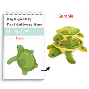 Personalizzare <span class=keywords><strong>il</strong></span> morbido peluche di tartaruga verde di grandi dimensioni - Product Image 1