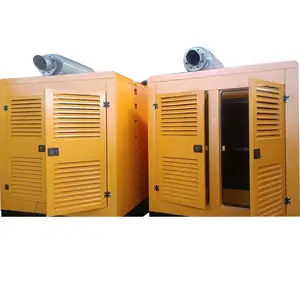 600KW Kangmingsi Generator Set Soundbox And Cabinet Iso9001 Sound Attenuated Enclosure Air Filter Portable