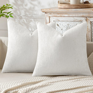 <span class=keywords><strong>Funda</strong></span> <span class=keywords><strong>de</strong></span> Almohada <span class=keywords><strong>de</strong></span> Poliéster Texturizado Estilo Nórdico, Cuadrada, Suave al Tacto, Decorativa, con Cierre <span class=keywords><strong>de</strong></span> Cremallera, para Cojín <span class=keywords><strong>de</strong></span> Sofá - Product Image 4