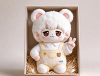 Peluche personnalisée, adorable poupée en coton doux, personnage de dessin animé, jouet pour collection de fans, cadeau, peluche personnalisée