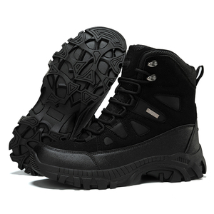 Bottes de désert montantes respirantes et durables pour hommes, à lacets, avec doublure en maille, Evergreen, amortissantes, antidérapantes, recyclables, nouveauté - Product Image 2