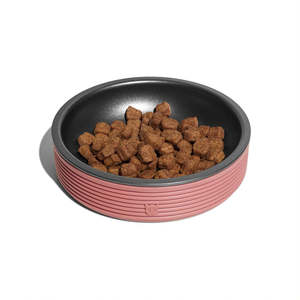 Plato doble de terracota para alimentar mascotas con base antideslizante para gatos y perros - Product Image 2