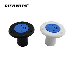 ฝาปิดถังน้ำ RICHWITS ขนาด 38 มม. สีขาว ทำจากพลาสติก ABS ช่องเติมน้ำและระบายอากาศ สำหรับใช้กับเรือ - Product Image 3
