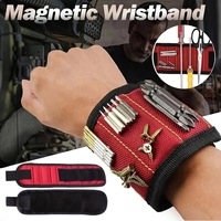 Bracelet magnétique porte-outils, gadget pour bricoleur, aimants puissants pour maintenir les vis, poignée pour réparation de téléphone, kit de tournevis