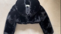 2023 hiver nouveauté luxe femmes fausse fourrure de vison manteau moelleux fourrure vestes recadrée vêtements avec zèbre Style chaud P manteaux