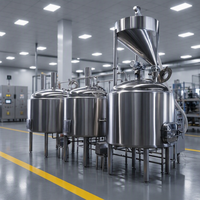 Machine de brassage industrielle Hermann 1000L, équipement de brasserie, pompe, haute productivité, 220V, garantie 1 an pour la fabrication de bière
